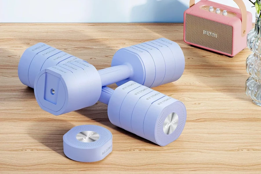 Portable Fitness Dumbbells